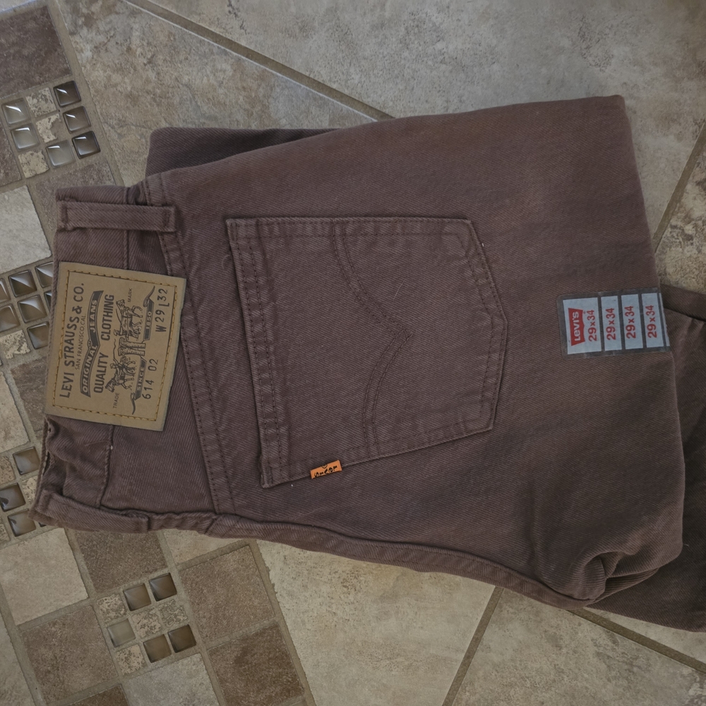 Levi's Brown Denim Jeans